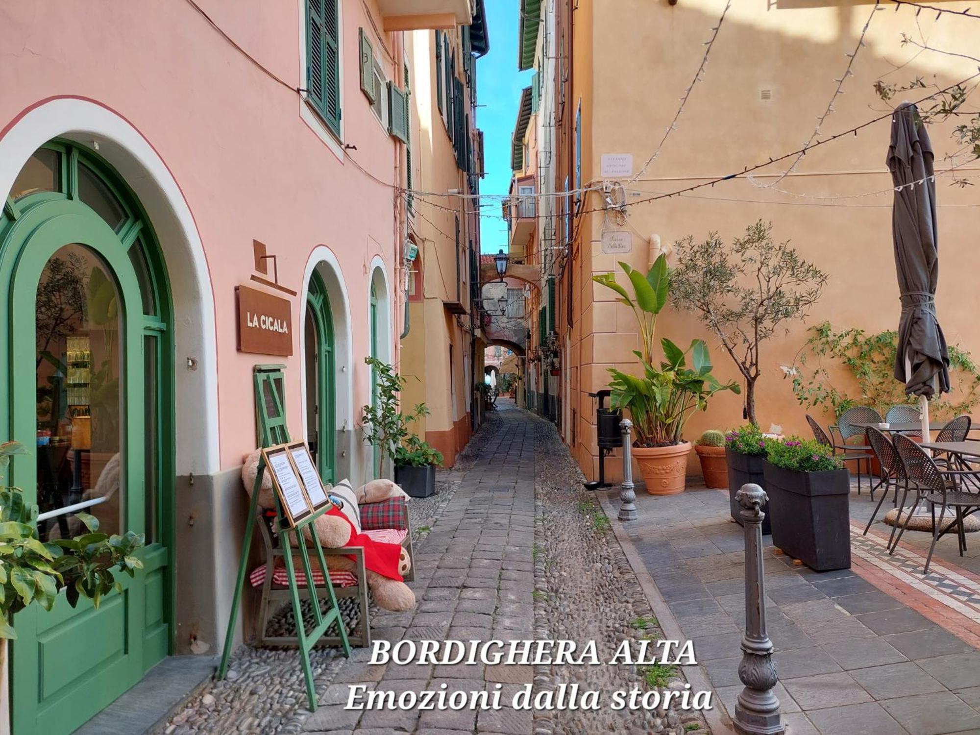 Emozioni Casa Vista Mare Bordighera Eksteriør billede